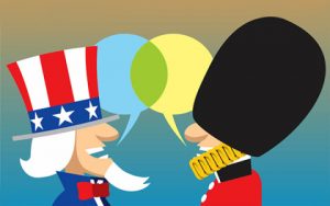 Diferenças entre Inglês - Americano e Britânico