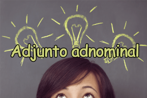 Adjunto adnominal