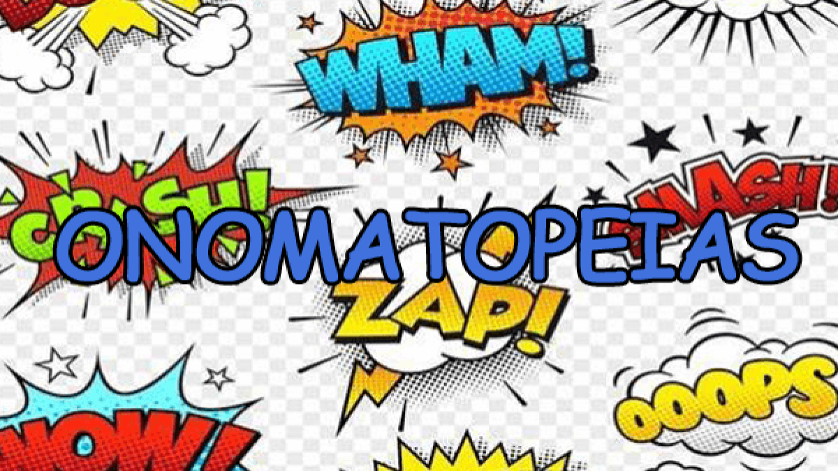 Exemplos De Onomatopeias Pacote De Onomatopéias E Balões De Diálogo