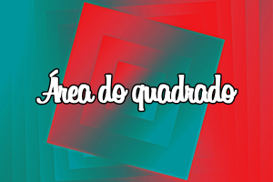 Área do quadrado