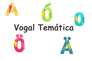 Vogal temática