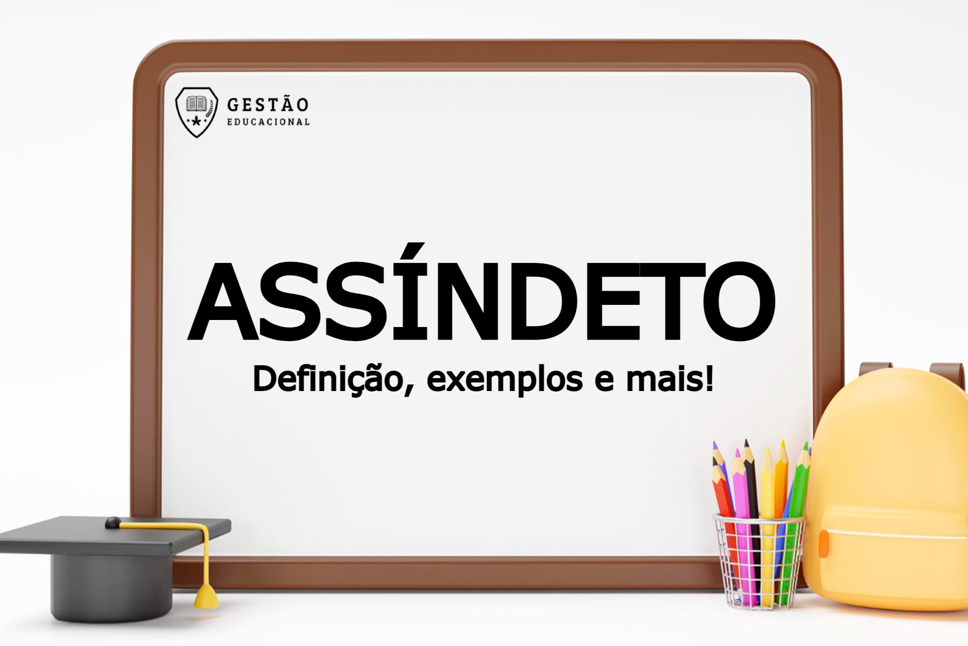 Assíndeto - O que é? Definição, usos e exemplos! (Imagem: Gestão Educacional/Mamewmy - FreePik.com)