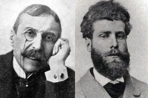 Eça de Queirós e Antero de Quintal, dois dos principais nomes do Realismo em Portugal