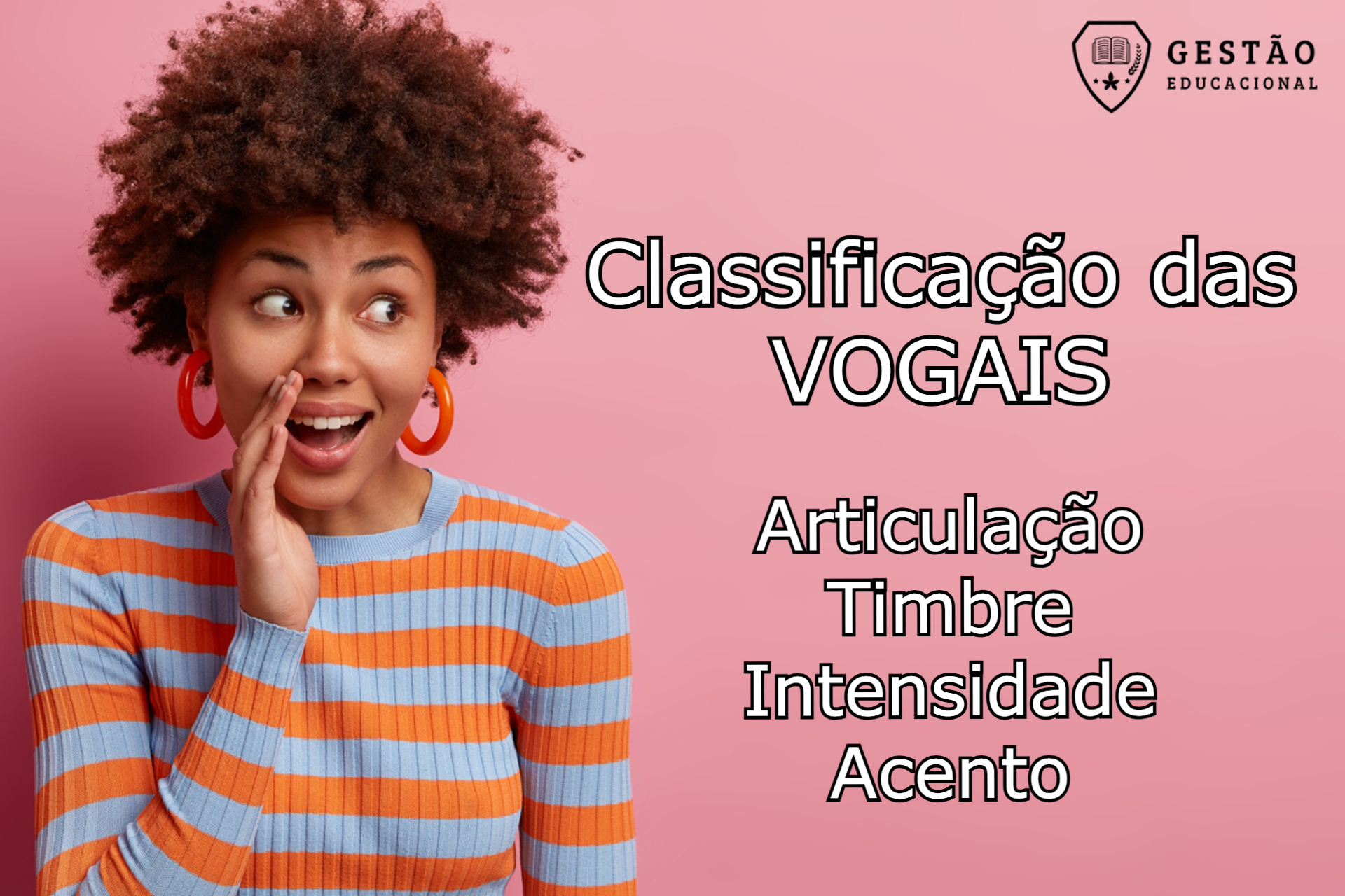 Classificação das Vogais: Articulação, Timbre, Intensidade e Acento (Imagem: Gestão Educacional - Wayhomestudio/FreePik.com)